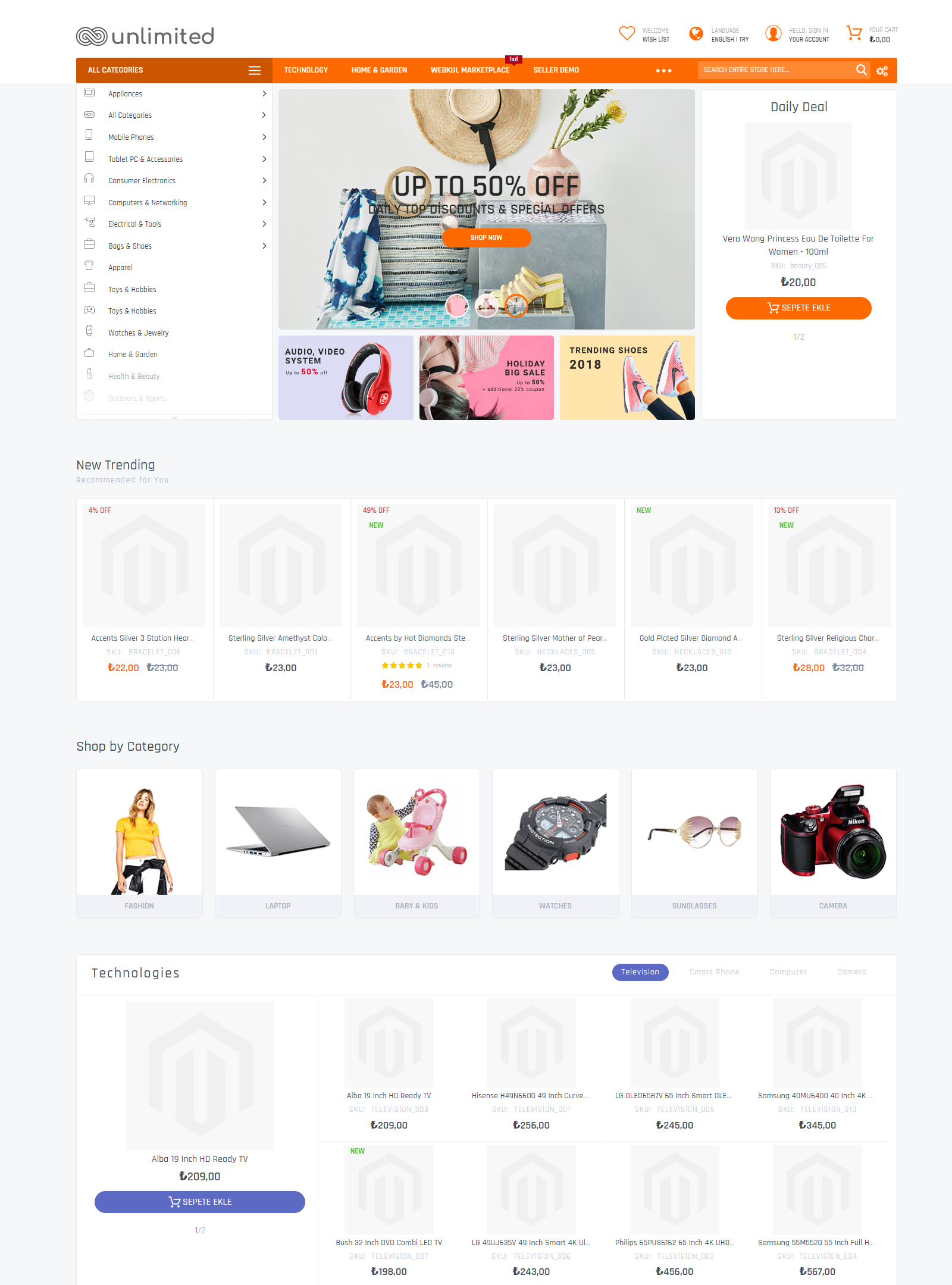 Online Alışveriş Sitesi